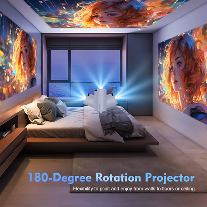Mini Projector with Big Screen Experience